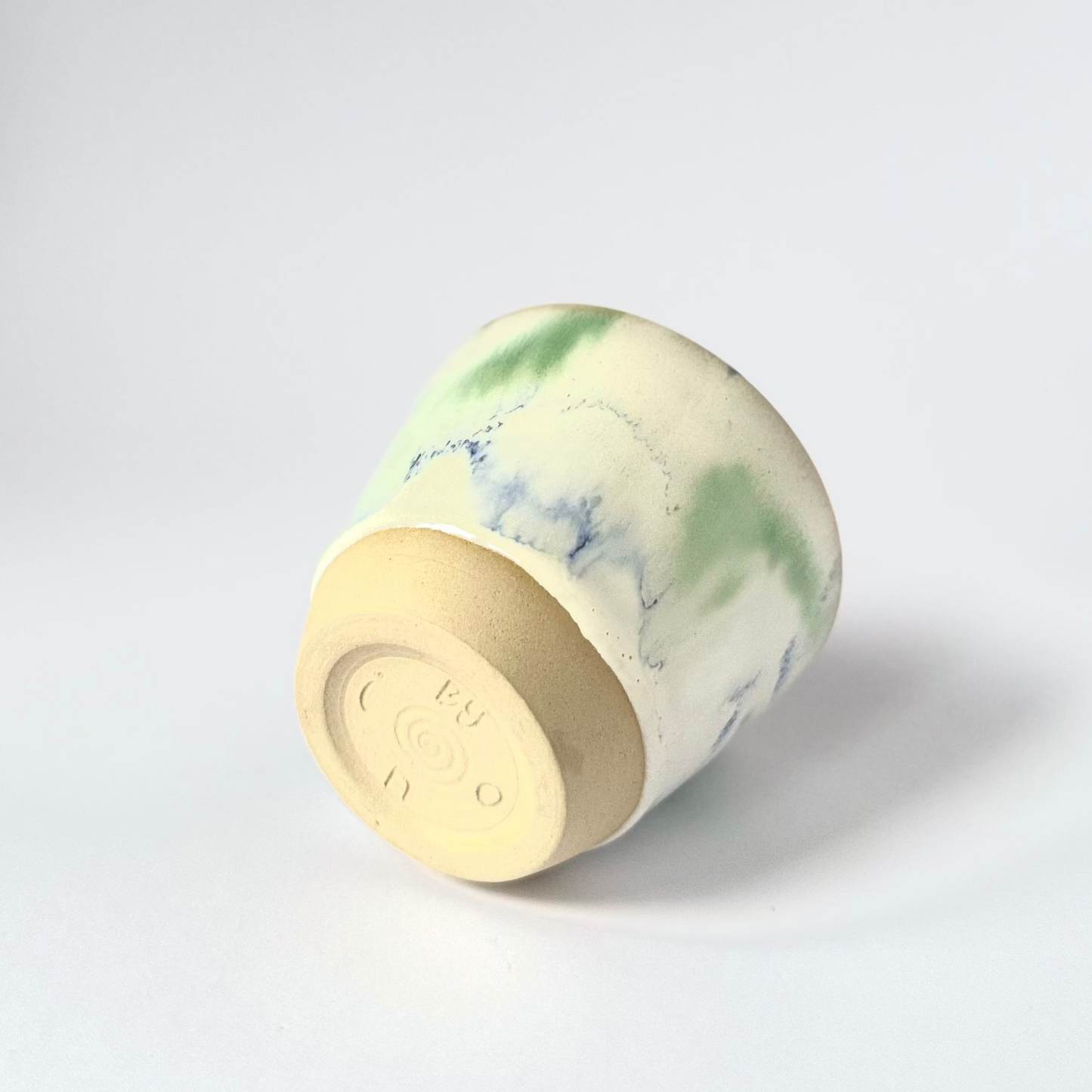 BYONI Daily Cup - Green & Purple Splash