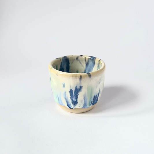 BYONI Daily Cup - Blue & Green Splash