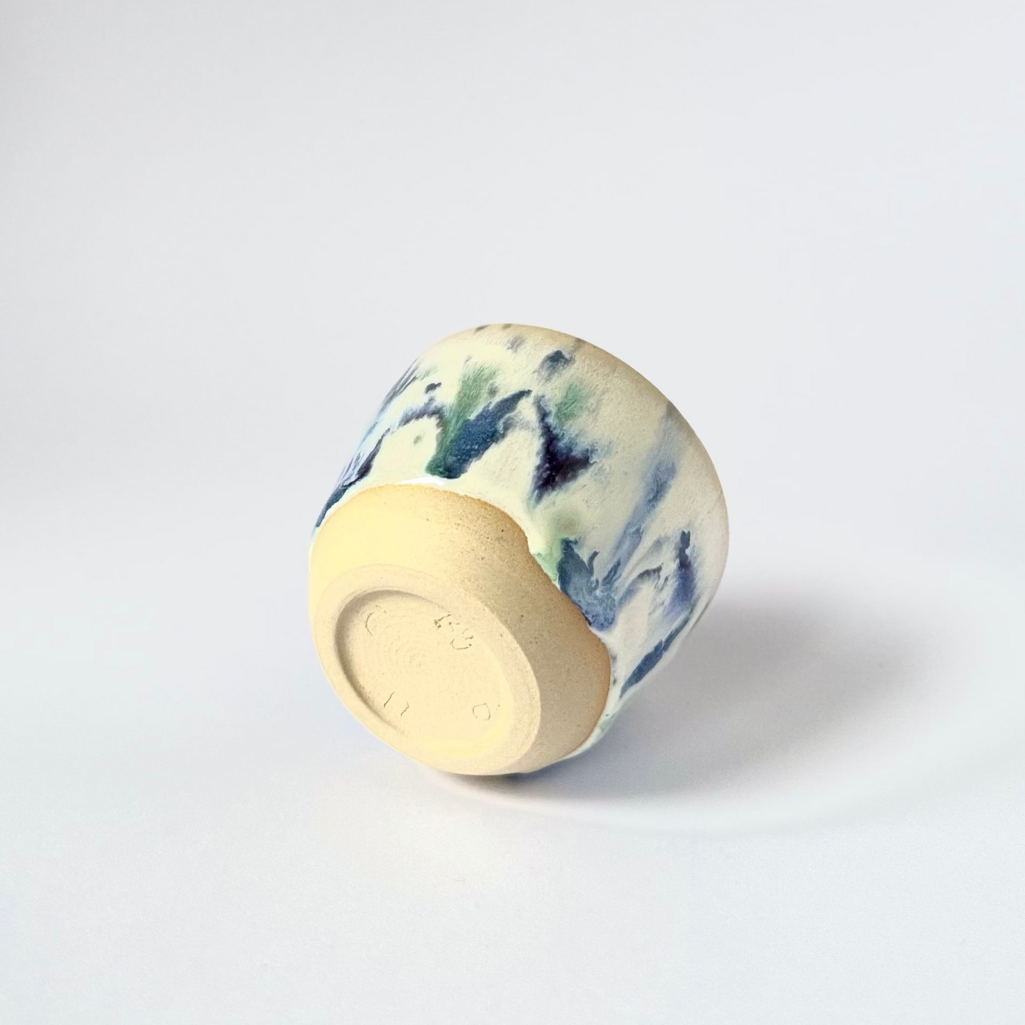 BYONI Daily Cup - Blue & Green Splash