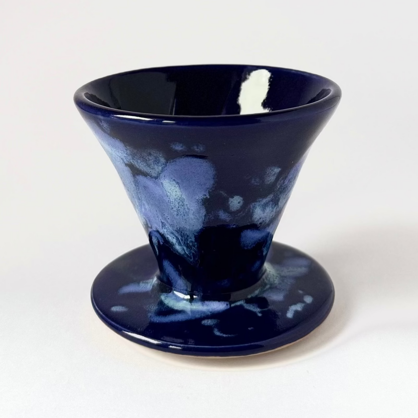BYONI Pour-Over Coffee Dripper - Blue Splash