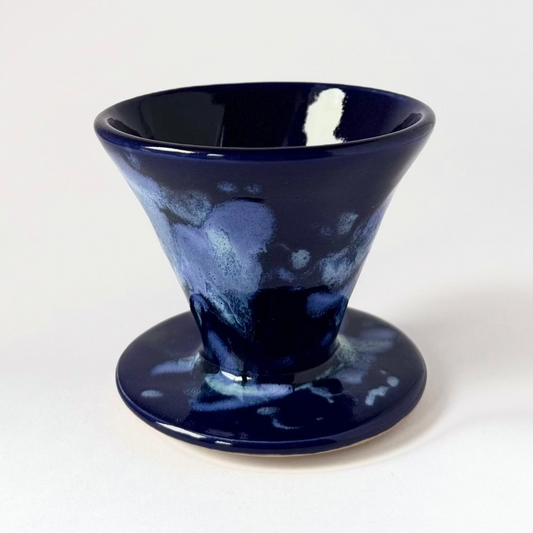 BYONI Pour-Over Coffee Dripper - Blue Splash