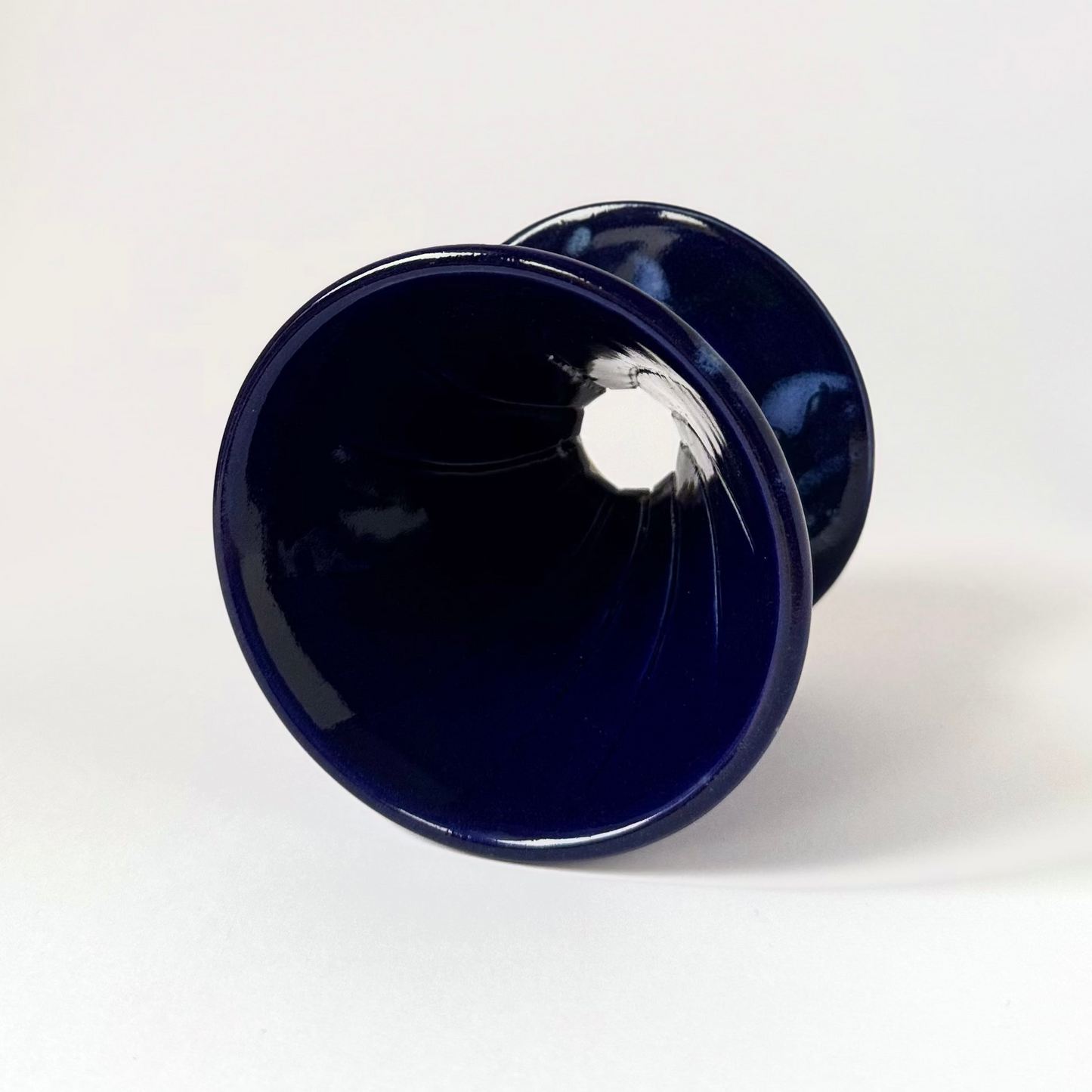BYONI Pour-Over Coffee Dripper - Blue Splash