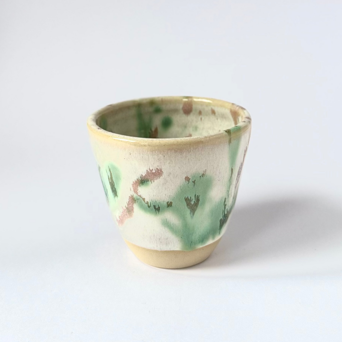 BYONI Daily Cup - Green & Pink Splash