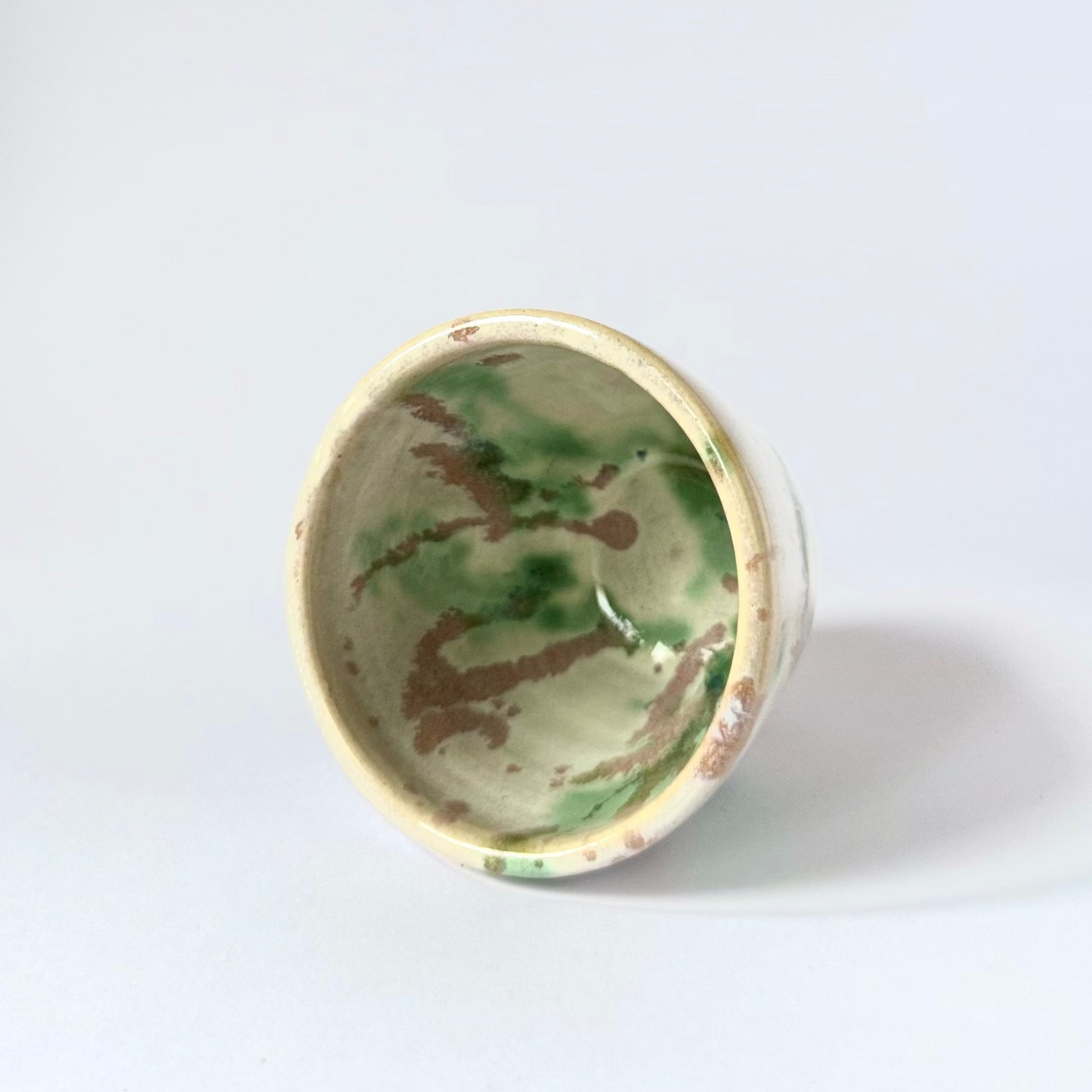 BYONI Daily Cup - Green & Pink Splash