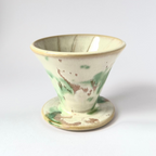 BYONI V60 Coffee Dripper - Pink & Green Splashes